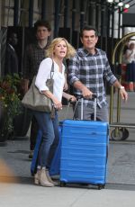 JULIE BOWEN on the Set of Modern Family in Los Angeles 08/25/2016