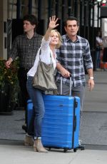 JULIE BOWEN on the Set of Modern Family in Los Angeles 08/25/2016