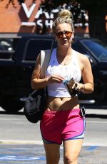 KALEY CUOCO Out and About in Sherman Oaks 08/15/2016