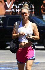 KALEY CUOCO Out and About in Sherman Oaks 08/15/2016