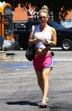 KALEY CUOCO Out and About in Sherman Oaks 08/15/2016