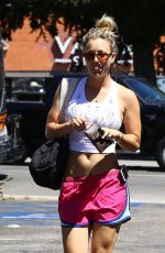 KALEY CUOCO Out and About in Sherman Oaks 08/15/2016