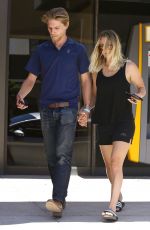 KALEY CUOCO Out for Lunch in Los Angeles 08/15/2016