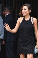 KAREN FUKUHARA Leaves Her Hotel in New York 07/30/2016