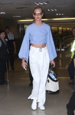 KARLIE KLOSS at Los Angeles International Airport 08/16/2016