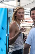 KARLIE KLOSS Out in New York 08/08/2016
