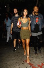 KARREUCHE TRAN Leaves The Abbey in West Hollywood 08/18/2016