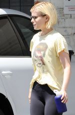 KATA MARA Leaves a Gym in Los Angeles 08/09/2016