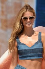 KATE BOCK at Sports Illustrated Summer of Swim Fan Festival at Coney Island 08/28/2016