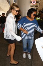 KATE HUDSON at LAX Airport in Los Angeles 08/20/2016
