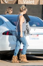 KATE HUDSON in Ripped Jeans Leaves Nobu in Malibu 08/21/2016