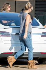 KATE HUDSON in Ripped Jeans Leaves Nobu in Malibu 08/21/2016