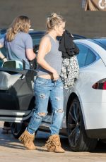 KATE HUDSON in Ripped Jeans Leaves Nobu in Malibu 08/21/2016