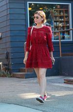 KATE MARA Leaves Broome St. General Store in Los Angeles 08/04/2016
