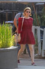 KATE MARA Leaves Broome St. General Store in Los Angeles 08/04/2016