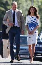 KATE MIDDLETON Out in Luton 08/24/2016