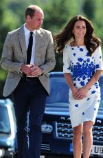 KATE MIDDLETON Out in Luton 08/24/2016