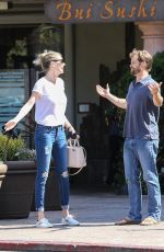 KATE UPTON Out for Lunch at Ollo in Malibu 08/09/2016