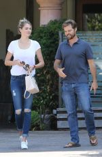 KATE UPTON Out for Lunch at Ollo in Malibu 08/09/2016
