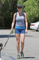 KATE UPTON Walks Her Dog Out in Los Angeles 08/16/2016
