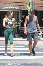 KATHARINE MCPHEE in Leggings Out in Los Angeles 08/20/2016