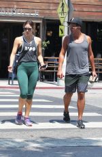 KATHARINE MCPHEE in Leggings Out in Los Angeles 08/20/2016