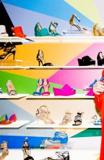 KATY PERRY at Her Shoe Line Launch in Las Vegas 08/15/2016