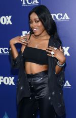 KEKE PALMER at Fox Summer TCA All-star Party in West Hollywood 08/08/2016