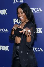 KEKE PALMER at Fox Summer TCA All-star Party in West Hollywood 08/08/2016