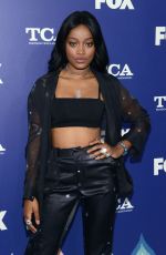 KEKE PALMER at Fox Summer TCA All-star Party in West Hollywood 08/08/2016