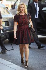 KELLIE PICKLER Arrives at Her Hotel in New York 08/22/2016