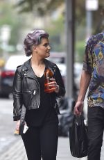 KELLY OSBOURNE Out and About in New York 08/01/2016