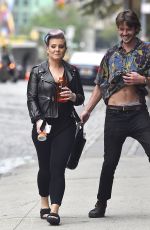 KELLY OSBOURNE Out and About in New York 08/01/2016