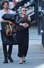 KELLY OSBOURNE Out with Her Dog in New York 08/18/2016