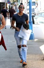 KELLY ROWLAND Out and About in West Hollywood 08/20/2016