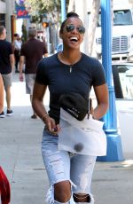 KELLY ROWLAND Out and About in West Hollywood 08/20/2016