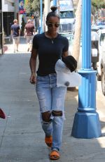KELLY ROWLAND Out and About in West Hollywood 08/20/2016
