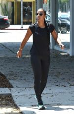 KELLY ROWLAND Shopping at Kartell Furniture Store in West Hollywood 08/09/2016