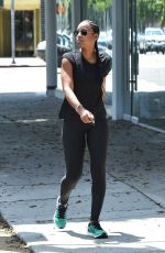 KELLY ROWLAND Shopping at Kartell Furniture Store in West Hollywood 08/09/2016