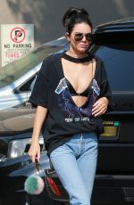 KENDALL JENNER Out and About in Beverly Hills 08/25/2016