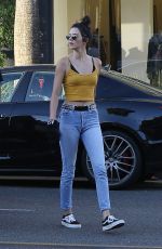 KENDALL JENNER Out and About in Hollywood 08/15/2016