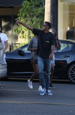 KENDALL JENNER Out and About in Hollywood 08/15/2016