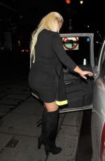 KERRY KATONA Night Out in London 08/25/2016