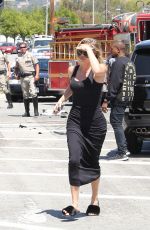 KHLOE KARDASHIAN at Kris Jenner