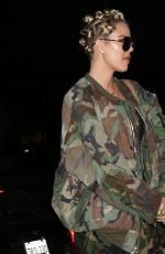 KHLOE KARDASHIAN Shows New Hairdo at Morton