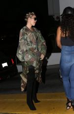 KHLOE KARDASHIAN Shows New Hairdo at Morton