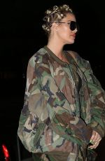 KHLOE KARDASHIAN Shows New Hairdo at Morton