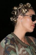 KHLOE KARDASHIAN Shows New Hairdo at Morton