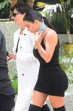 KIM and KOURTNEY KARDASHIAN Leaves Epione, 08/10/2016