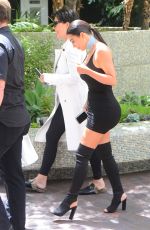 KIM and KOURTNEY KARDASHIAN Leaves Epione, 08/10/2016